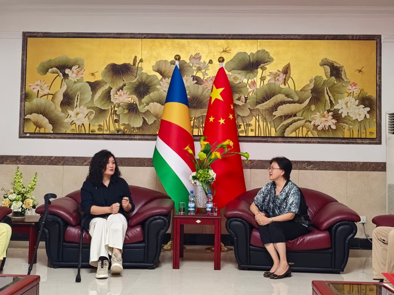 Chinese Ambassador to Seychelles Lin Nan Met with Chair of the Chinese ...