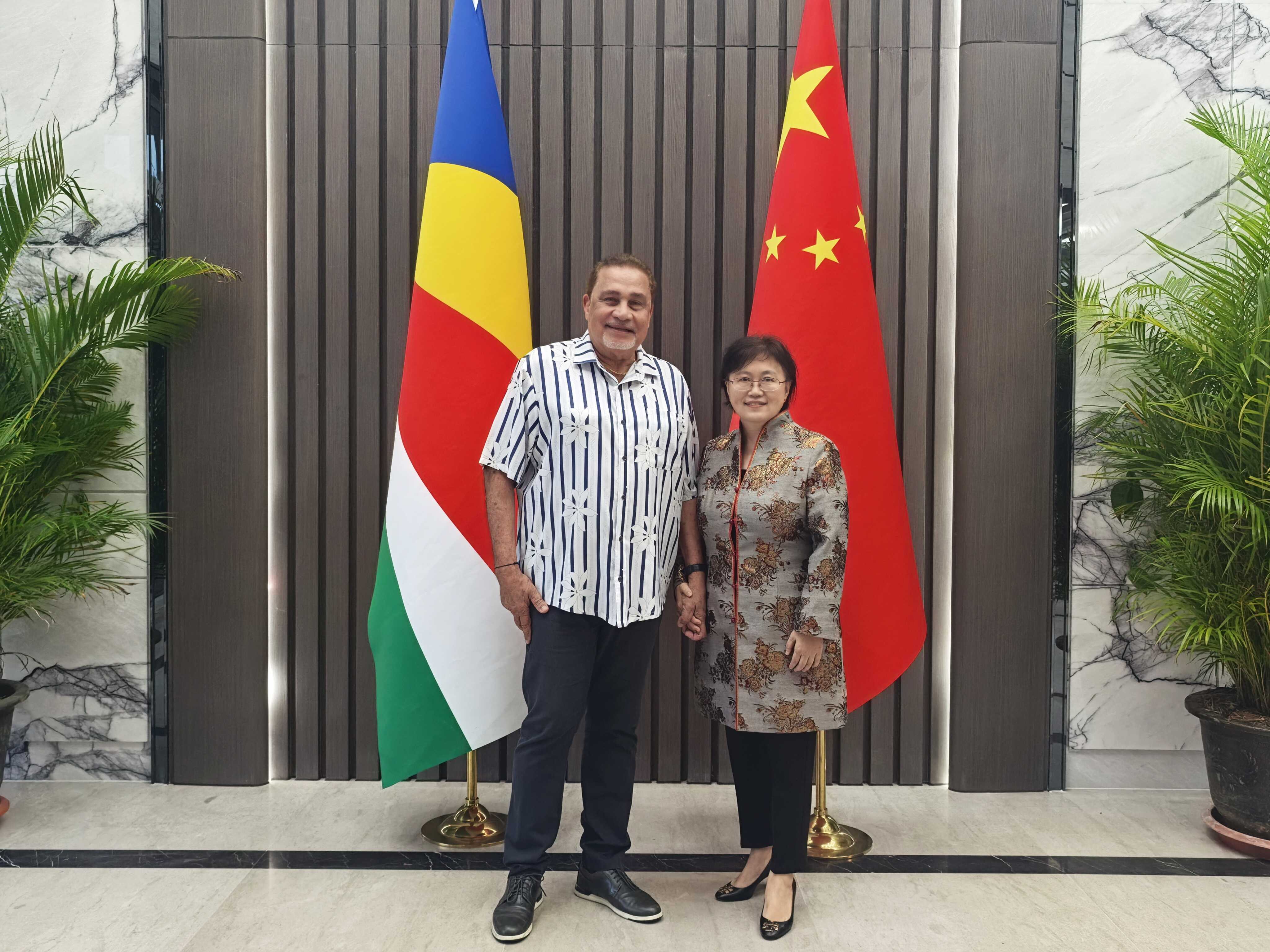 Chinese Ambassador to Seychelles met with the Minister for Foreign ...