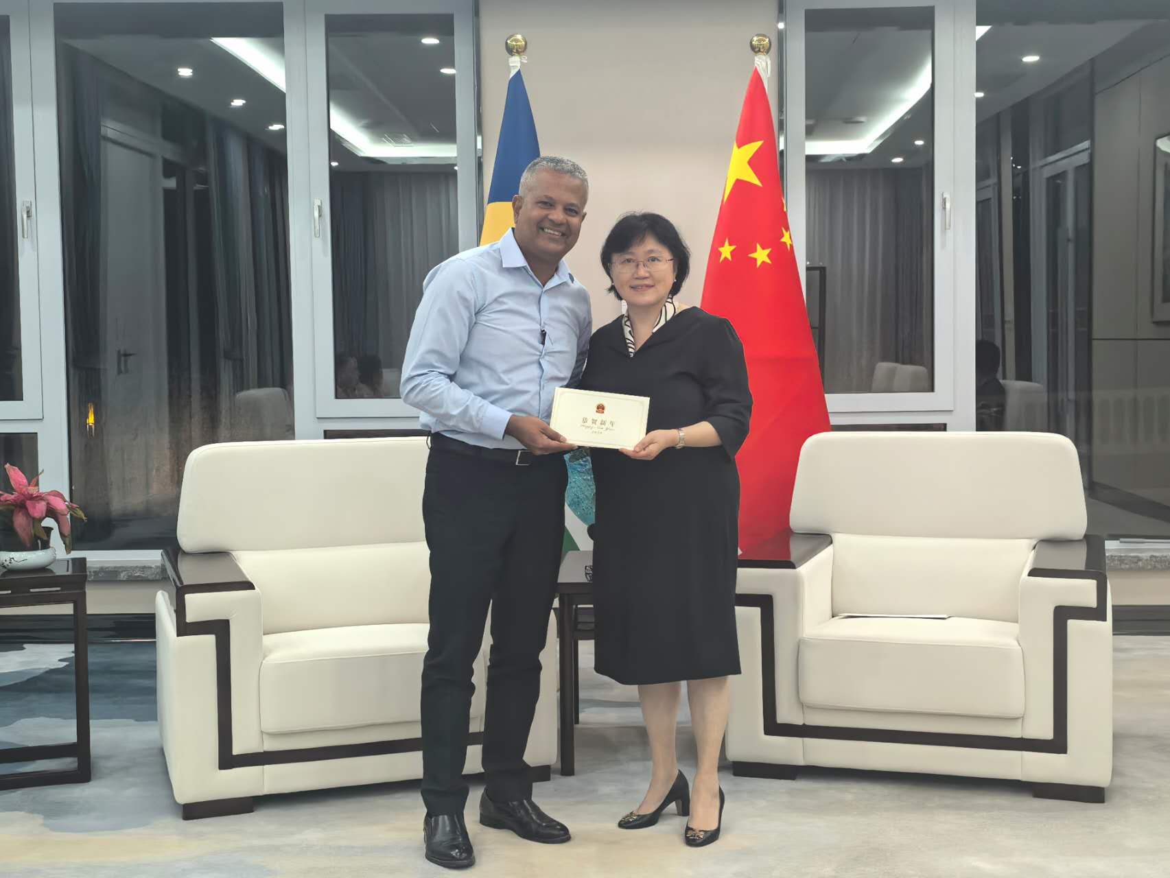 Chinese Ambassador to Seychelles met with Vice President of the ...